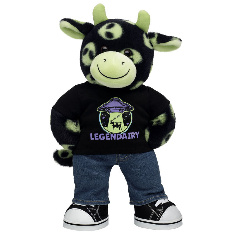 Alien Cow Stuffed Animal plush by Build-A-Bear