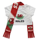 Wales Scarf and T-Shirt Set by Build-A-Bear