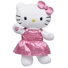 Sanrio Pink Bow Hello Kitty Plush with Pink Dress plush by Build-A-Bear
