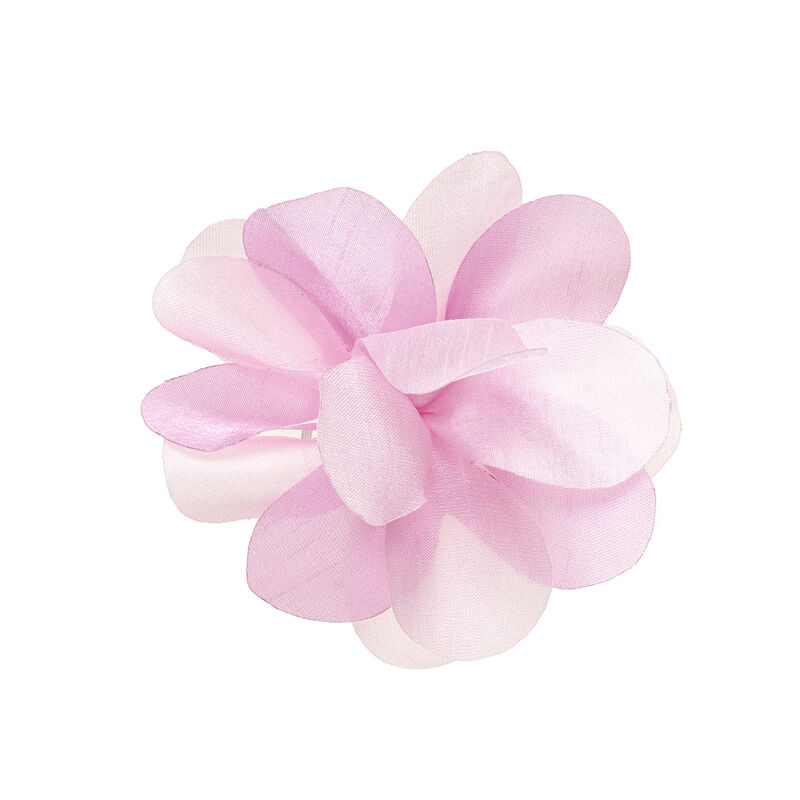Pink Flower Ear Bow