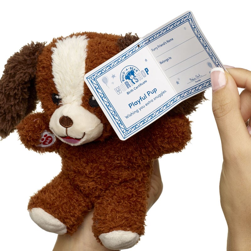 Build-A-Bear Mini Beans Playful Pup Stuffed Animal - Build-A-Bear Workshop®