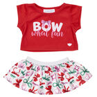 Bow What Fun Skirt & T-Shirt Outfit | Build-A-Bear