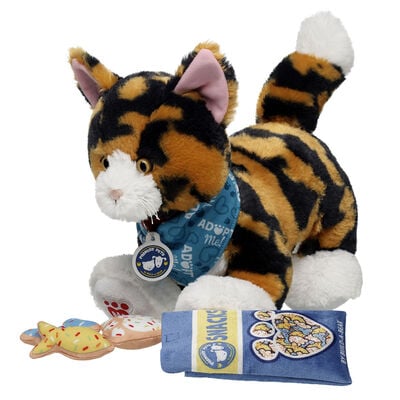 Promise Pets&trade; Calico Soft Toy Pet Snacks Gift Set