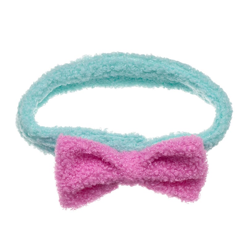 Sherpa Bow Headband plush by Build-A-Bear