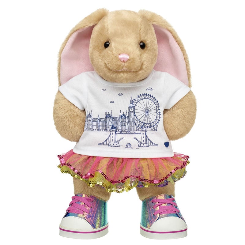 Pawlette™ Bunny Plush London Skyline Gift Set