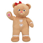 Online Exclusive Gingerbread Bear with Bow