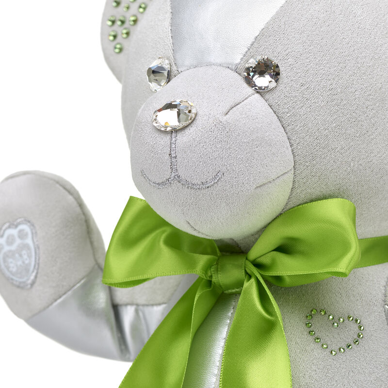 Online Exclusive Build-A-Bear Birthstone Bear Featuring Swarovski® Peridot crystals