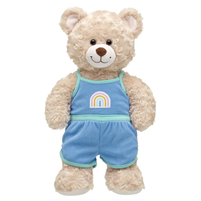 Terry Cloth Blue Rainbow Romper - Build-A-Bear Workshop&reg;