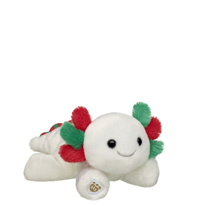 Mini Beans Festive Fun Axolotl Stuffed Animal - Build-A-Bear Workshop&reg;