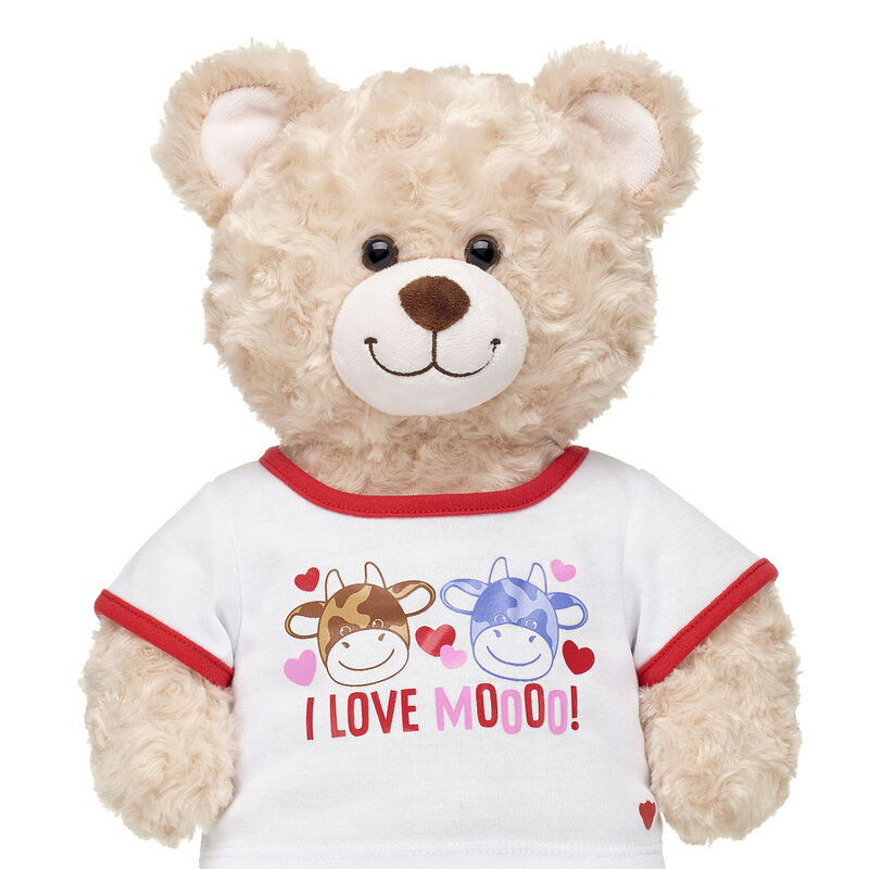 "I Love Moooo!" T-Shirt for Stuffed Animals - Build-A-Bear Workshop&reg;