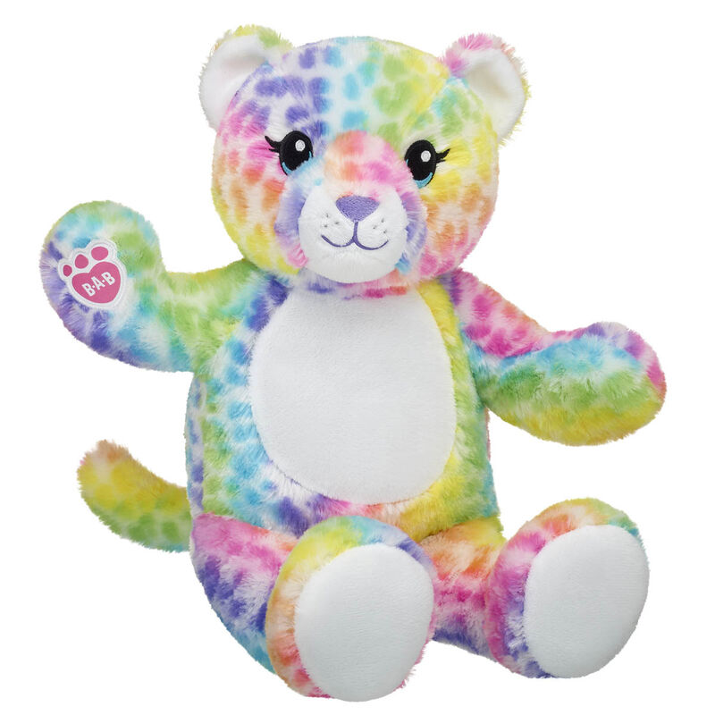 Run Wild Cheetah Rainbow Cheetah Stuffed Animal - Build-A-Bear Workshop&reg;