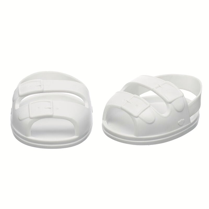 White Sandals by Build-A-Bear