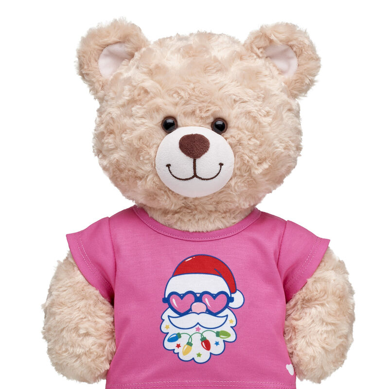 Pink Santa T-Shirt | Build-A-Bear