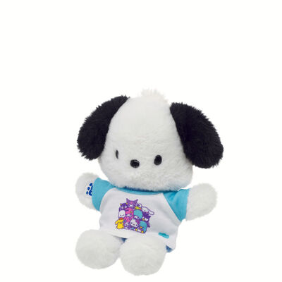 Build-A-Bear Mini Beans&reg; Sanrio&reg; Hello Kitty&reg; and Friends Pochacco&trade; Plush with Tee