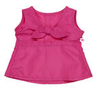 Fuchsia Tie Cutout Dress