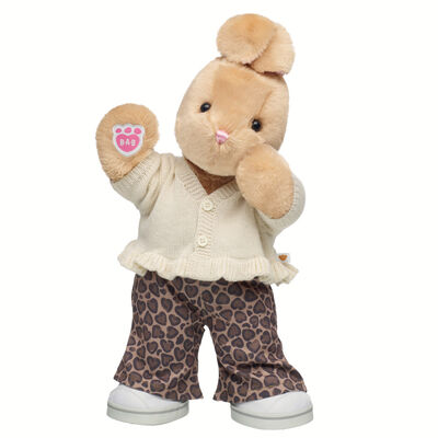 Pawlette&trade; Bunny Plush Ruffle Cardigan Gift Set