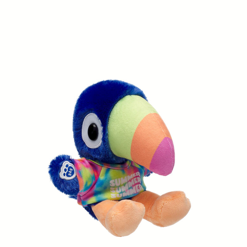 Build-A-Bear Mini Beans Too Cute Toucan Stuffed Animal with T-Shirt plush by Build-A-Bear