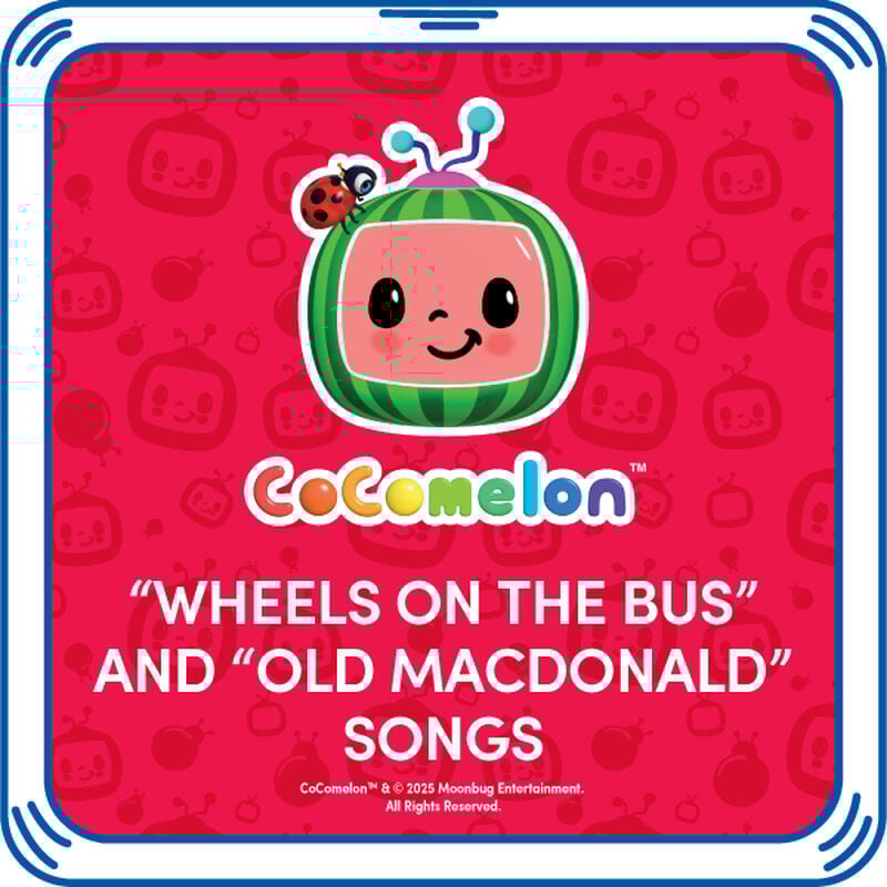 CoComelon&trade; &ldquo;Wheels on the Bus&rdquo; and &ldquo;Old MacDonald&rdquo; Songs for Plush Toys - Build-A-Bear Workshop&reg;