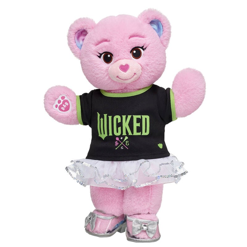Wicked Glinda Teddy Bear Gift Set plush by Build-A-Bear