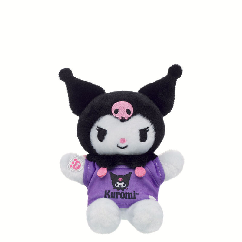 Build-A-Bear Mini Beans Sanrio Hello Kitty and Friends Kuromi Plush with Tee by Build-A-Bear