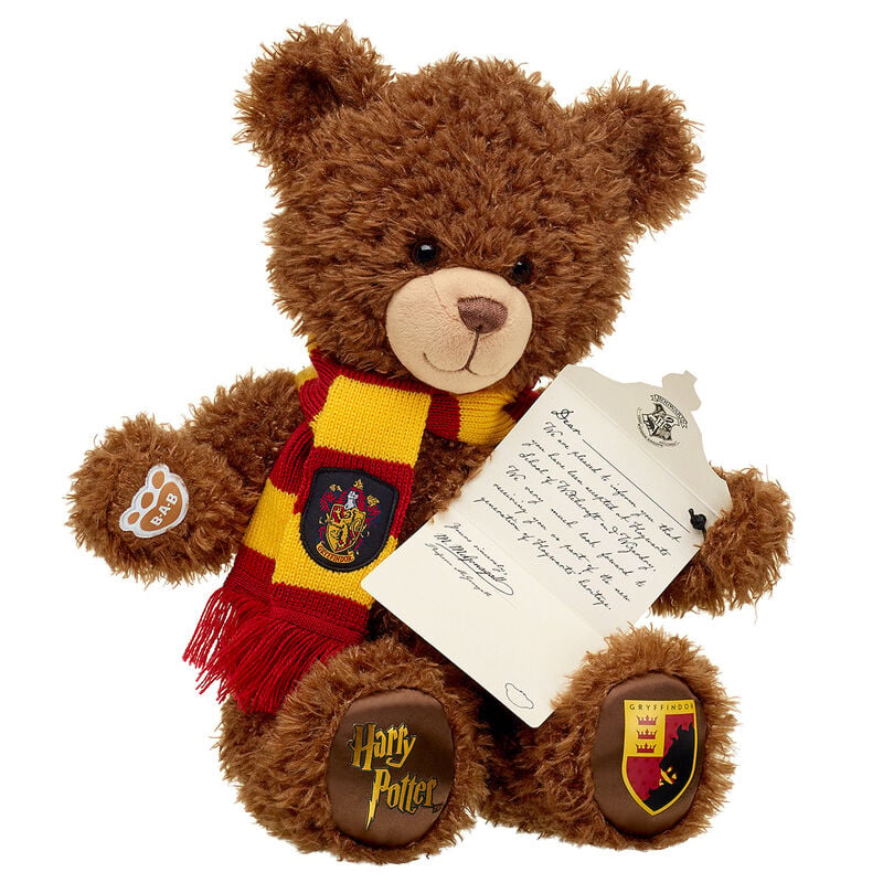 Online Exclusive GRYFFINDOR&trade; House Bear with Scarf and HOGWARTS&trade; Acceptance Letter
