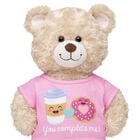 Coffee and Donut "You Complete Me" T-Shirt for Stuffed Animals - Build-A-Bear Workshop&reg;