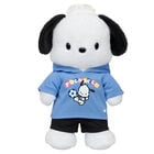 Pochacco&trade; Hoodie & Black Shorts Outfit - Build-A-Bear Workshop&reg;