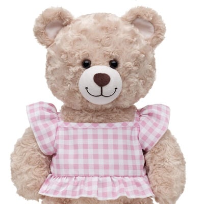 Pink Gingham Ruffle Tank