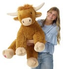 Giant Shaggy Highland Cow Stuffed Animal - Build-A-Bear Workshop®