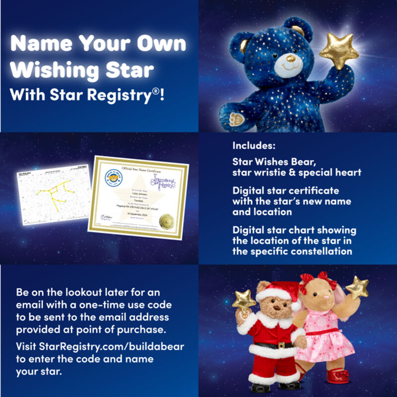 Star Wishes Teddy Bear - Build-A-Bear Workshop&reg;