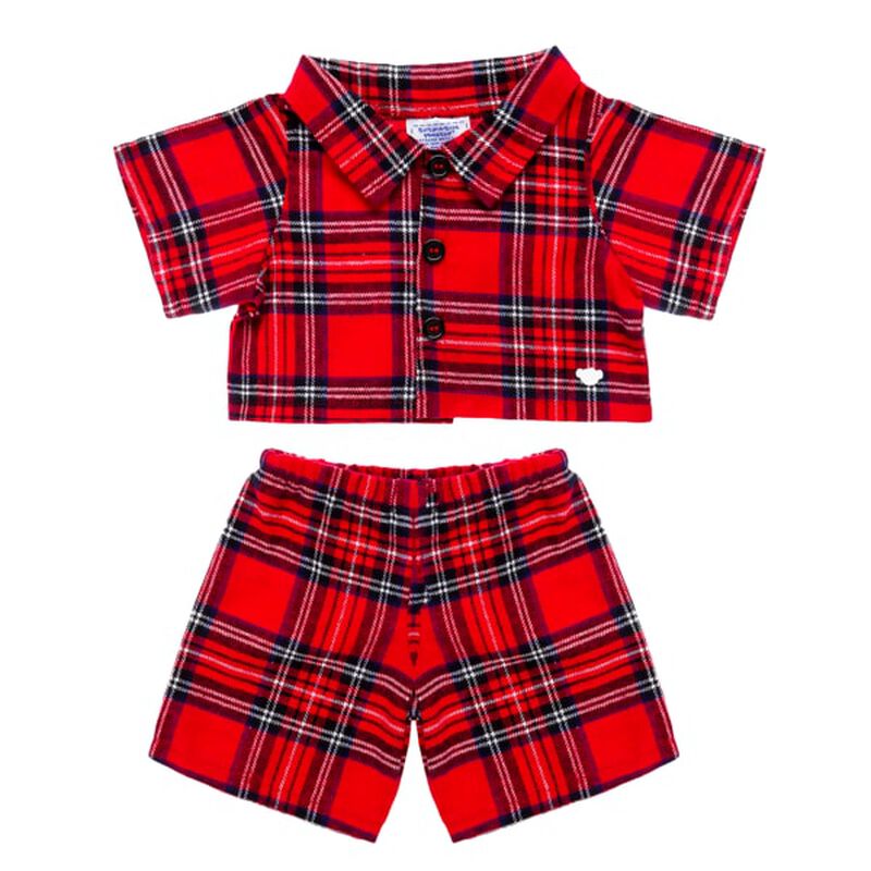 Red Plaid PJs 2 pc.
