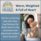 Heartwarming Hugs Purple Sloth Weighted Soft Toy