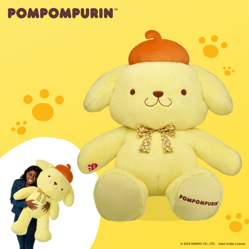 Sanrio&reg; Hello Kitty&reg; and Friends Giant Pompompurin&trade; Gifting Bow - Build-A-Bear Workshop&reg;