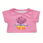 Floral Book T-Shirt by Build-A-Bear
