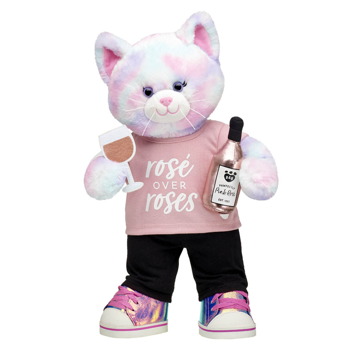 Cat teddy bear gift best sale
