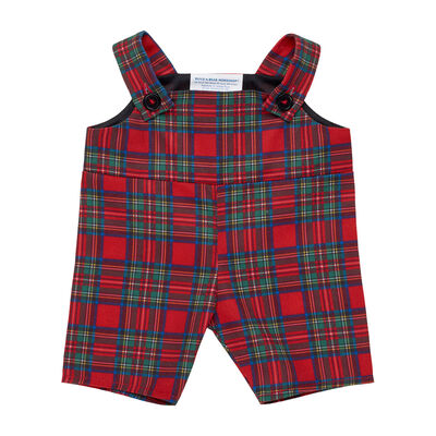 Christmas Tartan Overalls