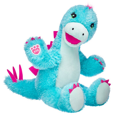 Turquoise Stegosaurus Soft Toy