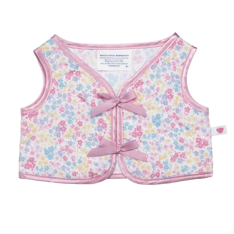 Floral Quilt Vest by Build-A-Bear