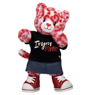 Wild Hearts Leopard Soft Toy "Love You More" Gift Set