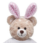 Pink Gingham Bunny Ears Headband by Build-A-Bear