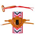Horses & Hearts Riding Club Red Saddle, Bridle & Blanket Set 3 pc.