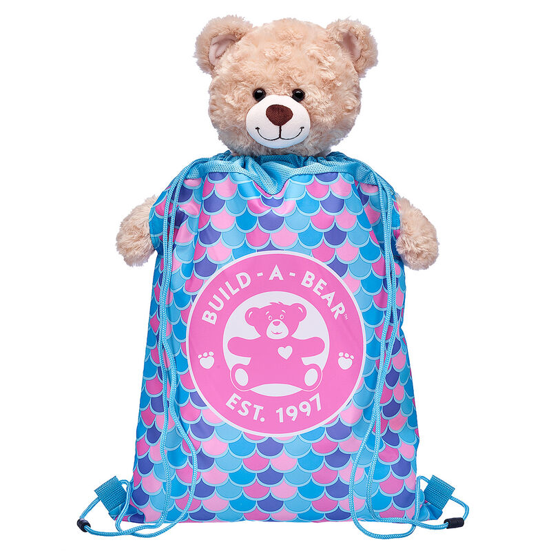Blue Mermaid Toy Bear Carrier