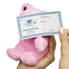 Build-A-Bear Mini Beans® Spring Pink Frog Easter Soft Toy