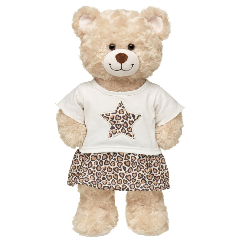 Leopard Print Star Skirt Set for Plush Toys - Build-A-Bear Workshop&reg;