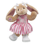 Pawlette Bunny Plush Frosted Animal Cookie Gift Set with Bows plush by Build-A-Bear