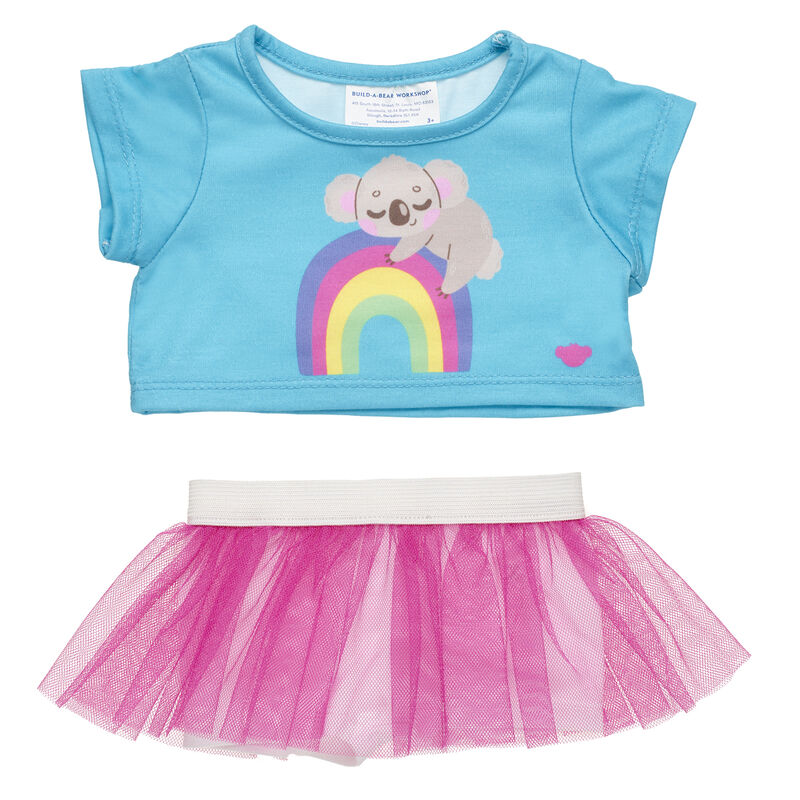 Rainbow Koala Skirt Set - Build-A-Bear Workshop&reg;