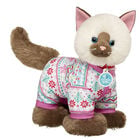 Promise Pets&trade; Ragdoll Kitten Stuffed Animal with Pink Snowflake Dress - Build-A-Bear Workshop&reg;