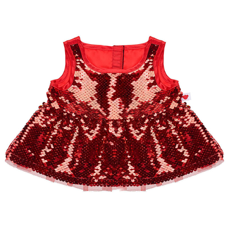 Flip Sequins Red Dress