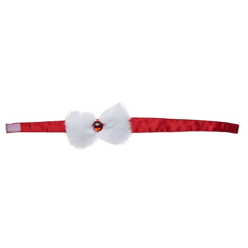 Red and White Christmas Headband