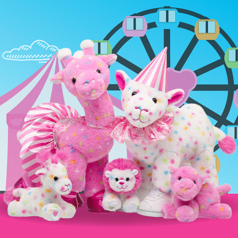 Build-A-Bear Mini Beans White Frosted Animal Cookie Lion - Limited Edition! plush by Build-A-Bear